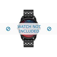 Horlogeband Diesel DZ7340 Staal Zwart 22mm