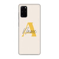 Amber Script: Volledig geprint Samsung Galaxy S20 Plus Hoesje