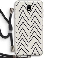 Marrakech Arrows: Samsung Galaxy J7 (2017) Transparant Hoesje met koord
