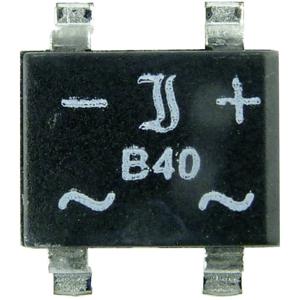 TRU COMPONENTS TC-ABS10 Bruggelijkrichter SO-4 1000 V 0.8 A Eenfasig