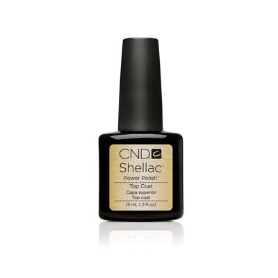 CND Shellac Color Coat Top Coat 15ml