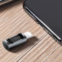 ROCK 2.1a draagbare Type-C tot 8 Pin Audio Converter oortelefoon Adapter voor iPhone X iPhone 8 & 7 iPhone 8 & 7 Plus