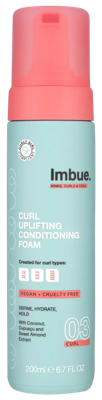 Imbue. Curl Uplifting Conditioning Foam
