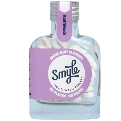 Smyle Mondwater Tabs - Fresh Mint Fluoride - Flesje 50 stuks