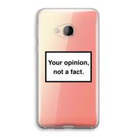 Your opinion: HTC U Play Transparant Hoesje