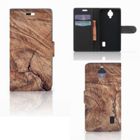 Huawei Y635 Book Style Case Tree Trunk - thumbnail