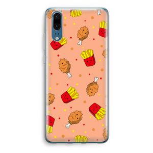 Chicken 'n Fries: Huawei P20 Transparant Hoesje
