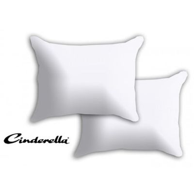 Cinderella kussenslopen basic 2 stuks wit