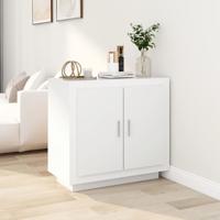 Dressoir 80x40x75 cm bewerkt hout wit