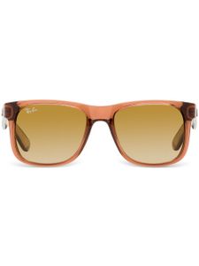 Ray-Ban lunettes de soleil Justin à monture carrée - Marron