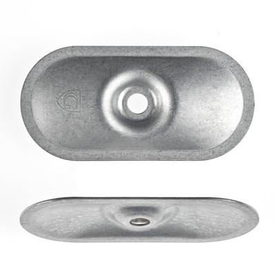 Drukverdeelplaatje 82 mm x 40 mm - 250 stuks