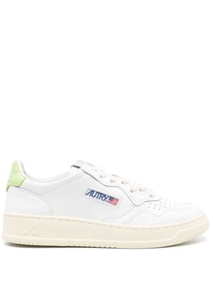 Autry baskets Medalist en cuir - Blanc