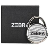Zebra Trends Tassenhanger / Tashaak Zebra Print Wit-Grijs
