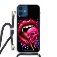 Dodelijk zoet: iPhone 12 Transparant Hoesje met koord