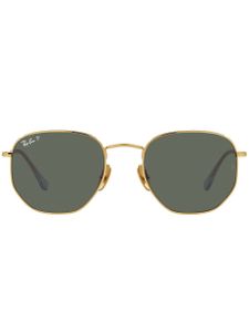 Ray-Ban lunettes de soleil RB8148 à monture hexagonale - Or