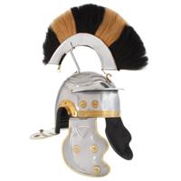 VidaXL Soldatenhelm romeins replica larp staal zilverkleurig