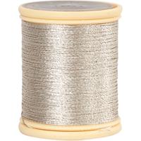 Creativ Company Dmc metallic draad, dikte 0,36 mm, zilver, 40 m/ 1 rol