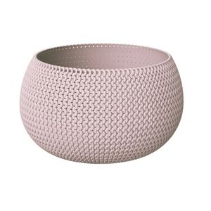 Prosperplast plantenpot/bloempot - kunststof - roze - D37 x H22 cm - Plantenpotten