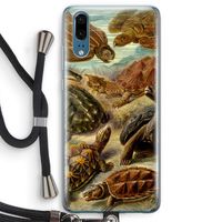 Haeckel Chelonia: Huawei P20 Transparant Hoesje met koord