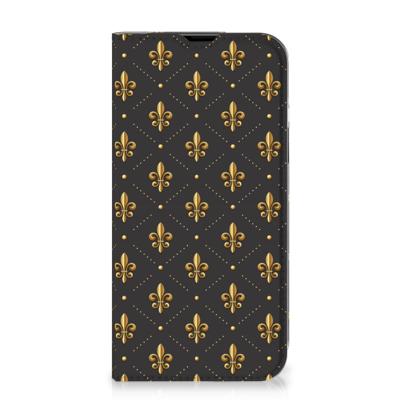 iPhone 14 | Hoesje met Magneet | Franse Lelie