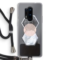 Creatieve toets: OnePlus 8 Pro Transparant Hoesje met koord