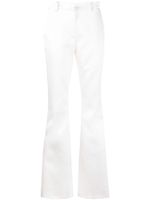 Magda Butrym pantalon de tailleur à taille haute - Blanc