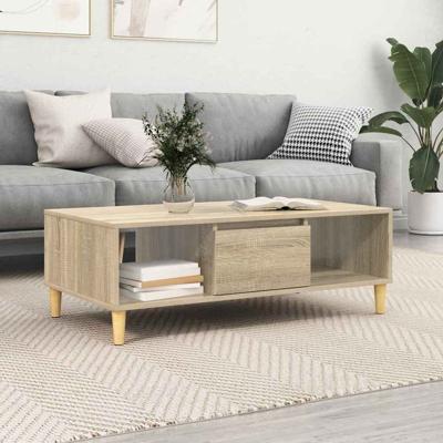met opslag met de deur Sonoma eiken 103.5 x 60 x 35 cm Bewerkt hout