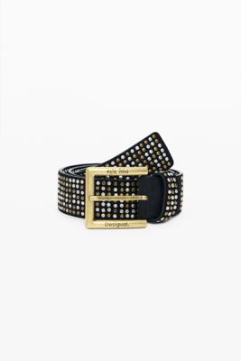 Leren riem met studs masha popova - BLACK - 95
