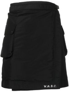 White Mountaineering short à poches cargo - Noir