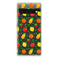 Google Pixel 6 Pro | Siliconen Case | Fruits