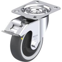 Blickle LE-PATH 100KF-FI-ELS Zwenkwiel met rem Wieldiameter: 100 mm Draagvermogen (max.): 130 kg 1 stuk(s)