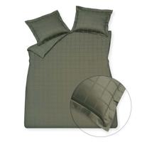 Vandyck Vandyck Home 78 Check 300Tc Dekbedovertrek Lits-jumeaux XL (260x240) sage green