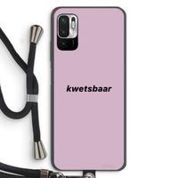 kwetsbaar: Xiaomi Redmi Note 10 5G Transparant Hoesje met koord