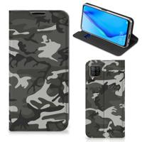 Huawei P40 Lite | Hoesje met Magneet | Army Light