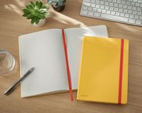 Leitz Cosy notitieboek met harde kaft, voor ft B5, geruit, geel - thumbnail