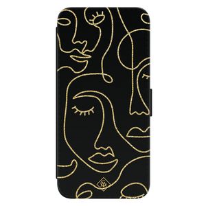 Samsung Galaxy S22 flipcase - Abstract faces