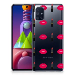 Samsung Galaxy M51 TPU bumper Lipstick Kiss