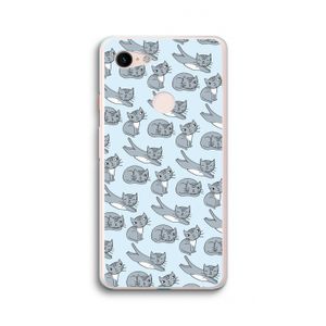Poezen: Google Pixel 3 XL Transparant Hoesje