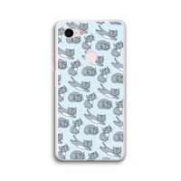 Poezen: Google Pixel 3 XL Transparant Hoesje