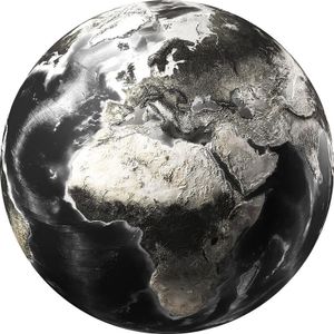 Glasschilderij De Wereld