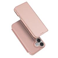 Dux Ducis iPhone 17 hoesje - Slim bookcase - Rose Goud Dux Ducis iPhone 17 hoesje - Slim bookcase - Rose Goud