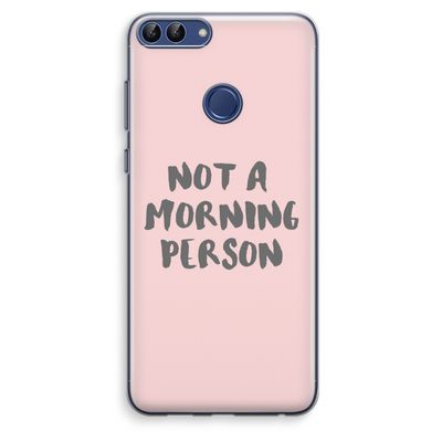 Morning person: Huawei P Smart (2018) Transparant Hoesje