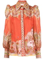 ZIMMERMANN chemise Kaleidoscope Zodiac - ARZP