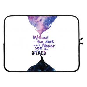 Stars quote: Laptop sleeve 15 inch