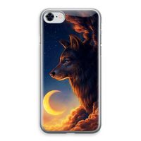 Night Guardian: iPhone 8 Transparant Hoesje