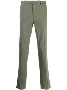 Boglioli pantalon chino à coupe droite - Vert