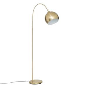 Atmosphera staande Booglamp Floris - metaal - goud - H177 cm - Designlamp