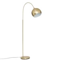 Atmosphera staande Booglamp Floris - metaal - goud - H177 cm - Designlamp Atmosphera staande Booglamp Floris - metaal - goud - H177 cm - Designlamp