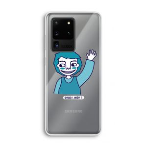 Zwaai: Samsung Galaxy S20 Ultra Transparant Hoesje