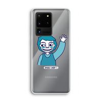 Zwaai: Samsung Galaxy S20 Ultra Transparant Hoesje